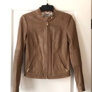Banana republic real leather jacket